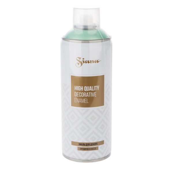 Краска спрей "Siana high quality", 520мл., жемчужно-мятный