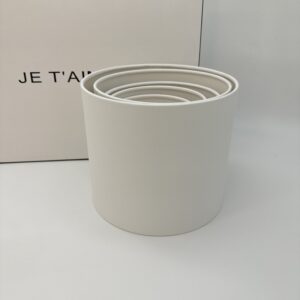 Набор коробок "Матовый" стандарт 5в1, (белый), 20*20;18*18;16*16;14*14;12*12см Россия