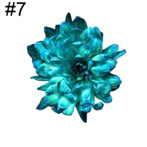 Краска для срезанных цветов, 1 литр, №7, аква