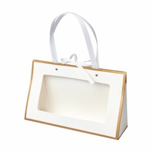 SALE Пакет "Fashion", 27*9*16см., белый, 1ШТ
