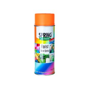 Спрей-краска "Spring" флуорисцентная 400мл., оранжевый