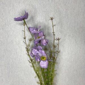 Иск. Мак кустовой, сиреневый