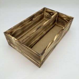 Бокс №2, 35*22см, с перегородкой, обожженный