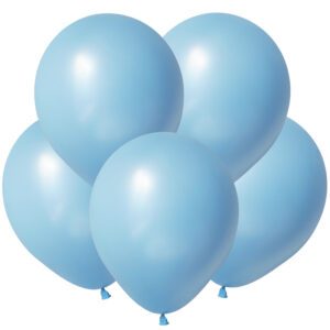 KL Пастель 12 Голубой / Light blue/ 100 шт. /, Латексный шар (Китай)