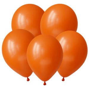 V Пастель 12 Оранжевый / Orange / 100 шт. /, Латексный шар (Вьетнам)