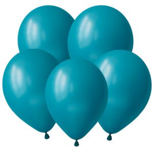 V Пастель 12 Аквамарин / Turquoise / 100 шт. /, Латексный шар (Вьетнам)