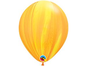 Q 11" Супер Агат Yellow Orange