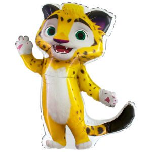 G 37 Фигура Лео, Лео и Тиг  в упаковке / Leo and Tig-Leo  / 1 шт /, Фольгированный шар