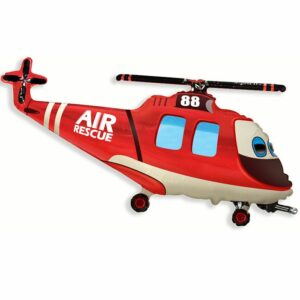 И 38 Вертолет спасательный  / Rescue Helicopter / 1 шт /, Фольгированный шар