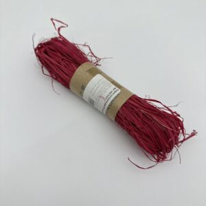 Рафия натуральная 30г красный