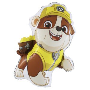 G 26 Крепыш. Щенячий патруль / Paw Patrol Rubble / 1 шт /, Фольгированный шар