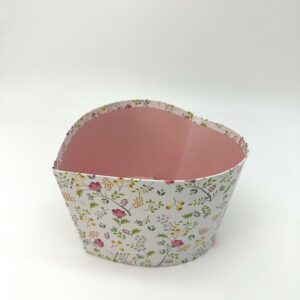 Подарочная коробка "Сердце" 17*15.5*10см. Цветы полевые