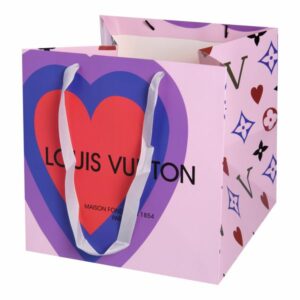 Сумка "LV" 27,5x27,5x27,5cm, 1шт, цв. Розовый