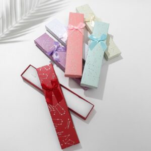 Коробочка подарочная под браслет/цепочку/часы "Созвездия", 21*4см, цвет МИКС   9601135