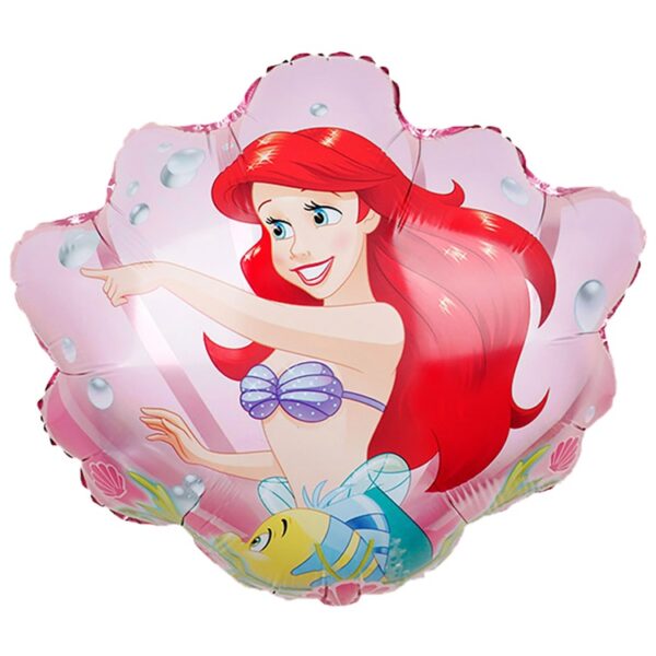 Фигура Русалочка Ариэль ракушка (25"/64 см)  ВЕСЁЛАЯ ЗАТЕЯ