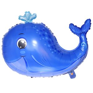 Фигура Кит синий (32"/81 см)  ВЕСЁЛАЯ ЗАТЕЯ