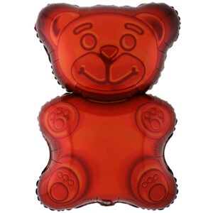 Фигура Мишка мармеладный (34"/86 см)  ВЕСЁЛАЯ ЗАТЕЯ