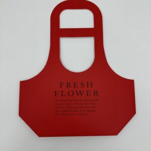 Пакет "Fresh" 17*7.5*32.5см., красный 10шт/упак