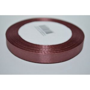 Лента атласная,10mmx25yards, цв.клубничный