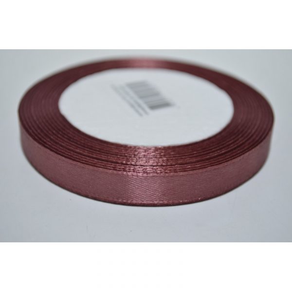 Лента атласная,10mmx25yards, цв.клубничный