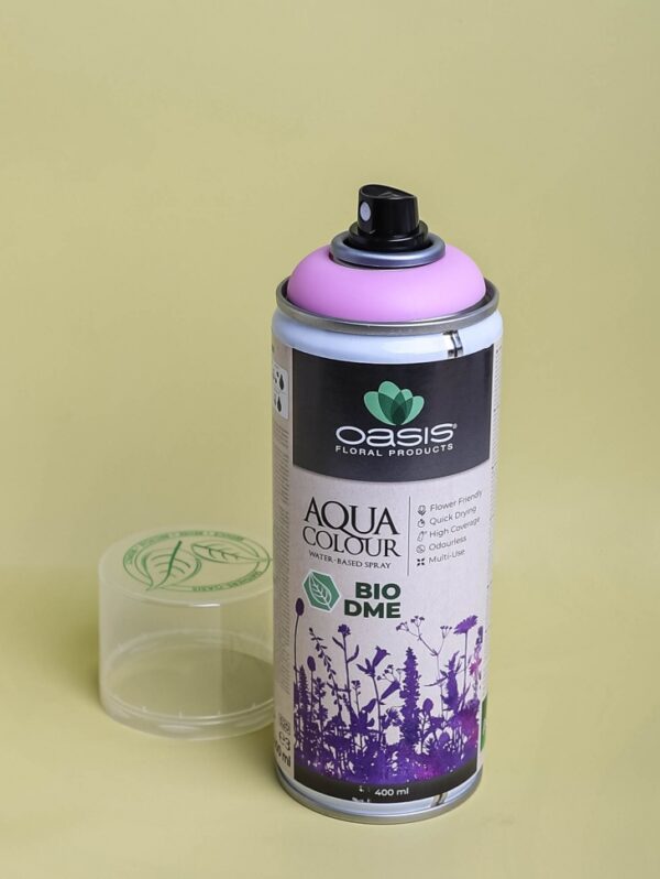 Спрей-краска Oasis Aqua Color на водной основе, 400 мл, светло-розовый