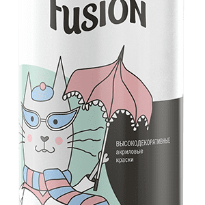 Краска-спрей акриловая Fusion 520 мл, матовая, тифани