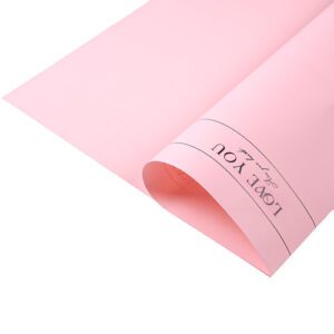 Пленка матовая "Любовь" 58*58см Розовый зефир 01 10шт/уп  т.м.120