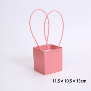 Набор сумок с ламинацией (картон), 11,5*10,5*Н13, 10шт, пион, MKNST