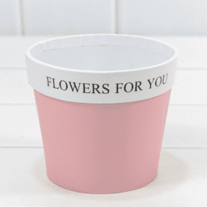Коробка "Ваза для цветов" 10,5*12 "Flowers For You" Персиковый 1/10 1/120