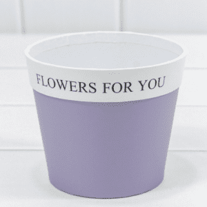 Коробка "Ваза для цветов" 10,5*12 "Flowers For You" Сиреневый 1/10 1/120