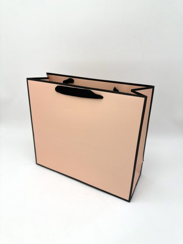 Пакет подарочный 32х11,5х28cm, цв.розовый