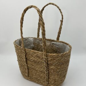 Корзина плетеная (рогоз): 35x17xH25xHH42, 1 шт.