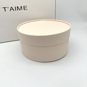 Шайба 21*10 см с глухой крышкой, персик