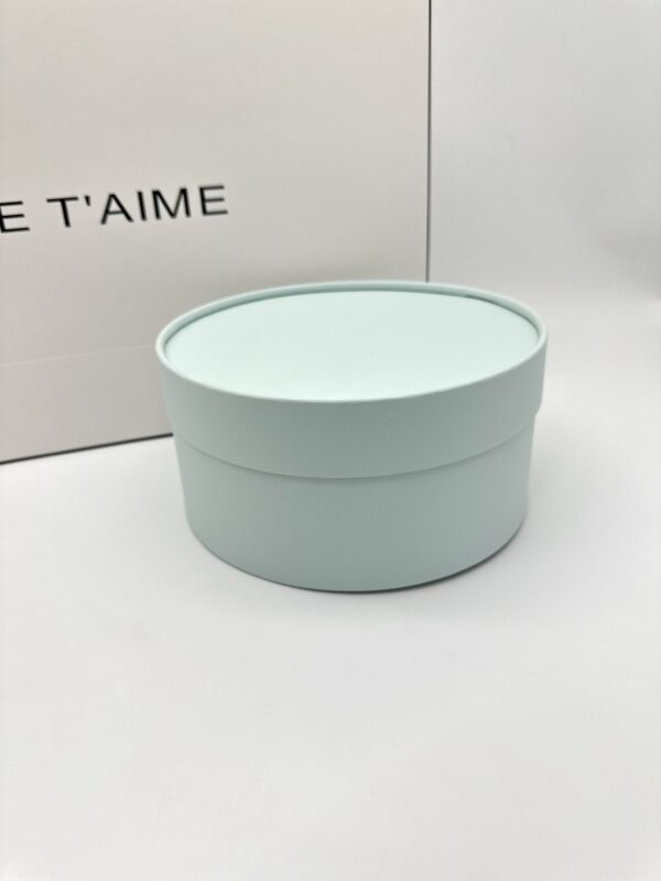 Шайба 21*10 см с глухой крышкой, аквамарин