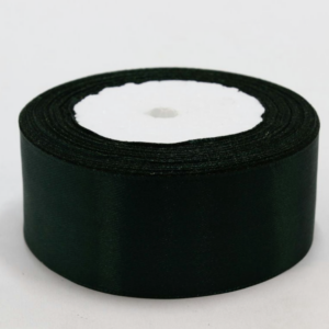 Лента атласная,50mmx25yards, цв.черный