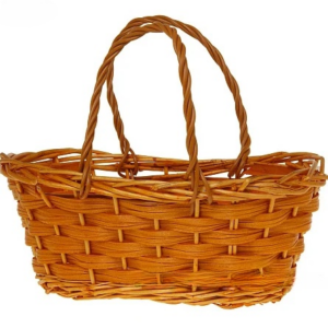 Корзина плетеная (ива), 37х15хН15/34 см, натуральный